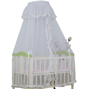 السعر المنخفض الدانتيل الستائر سرير الطفل مكافحة الحشرات الناموسيات لسرير الطفل